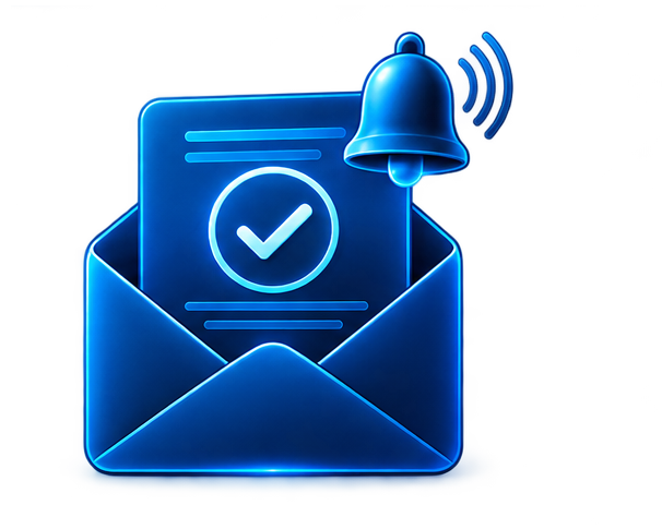 Receive confirmation