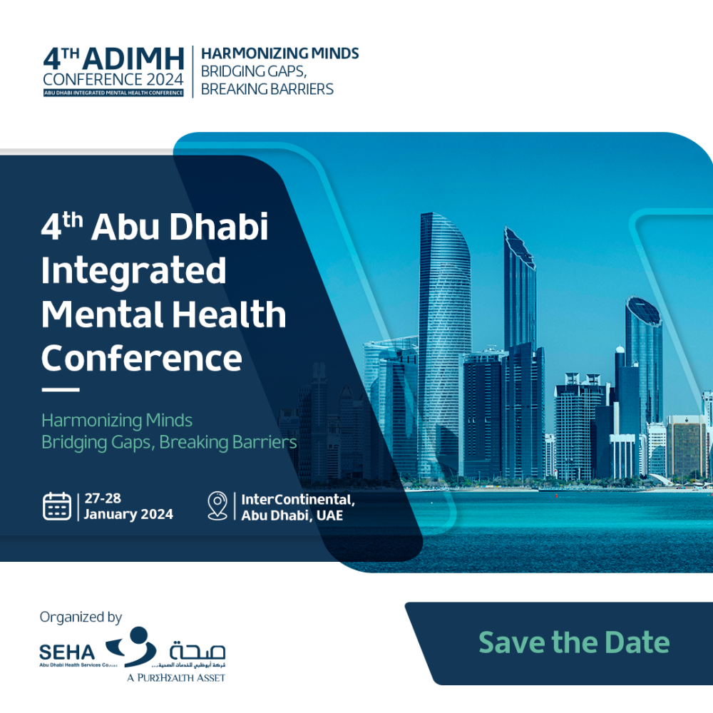 4th Abu Dhabi Integrated Mental Health Conference 2024 Medetarian