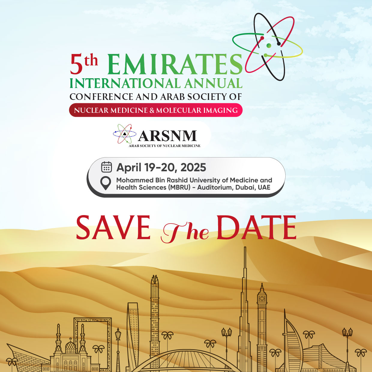 5th Emirates international Annual Conference of Nuclear Medicine & Molecular imaging.